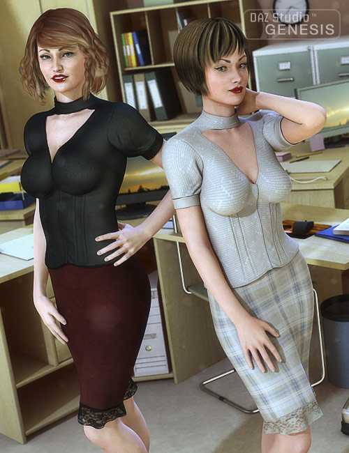 Genesis Womens Business Wear Textures by: Sarsa, 3D Models by Daz 3D