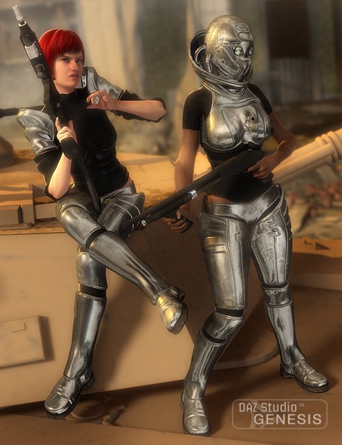 Outland Marauder for Genesis Outland Marauder for Genesis by: Barbara Brundon, 3D Models by Daz 3D