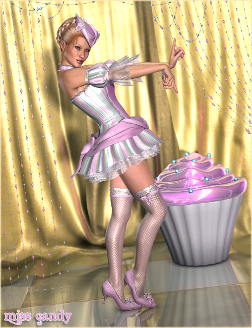 Miss Candy by: Valea, 3D Models by Daz 3D