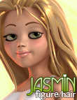 Jasmin for Genesis (Character) by: 3D Universe, 3D Models by Daz 3D
