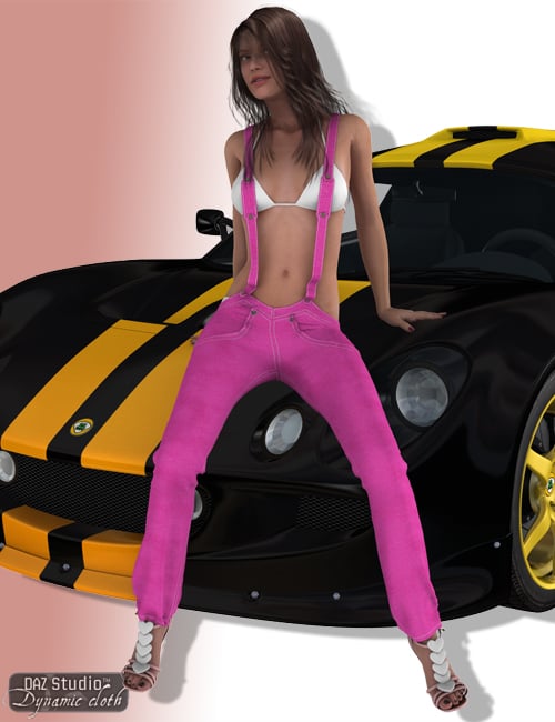 V4 Dynamic Jeans Suspenders V4 Dynamic Jeans Suspenders by: OptiTexSimonWM, 3D Models by Daz 3D