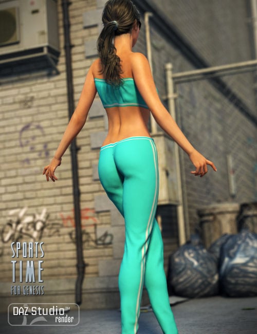 Sports Time For Genesis Sports Time For Genesis by: Cute3D, 3D Models by Daz 3D