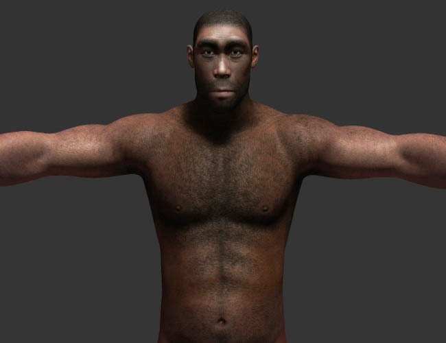 Homo Erectus M4 by: , 3D Models by Daz 3D