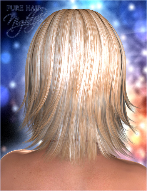 Pure Hair: Nightlife for Genesis by: , 3D Models by Daz 3D