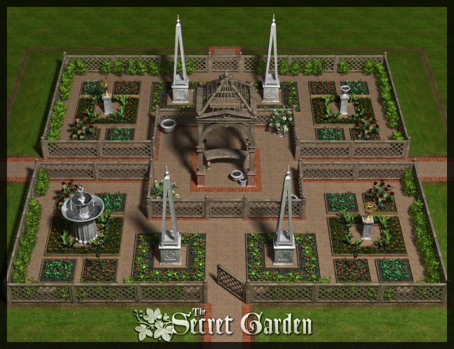 The Secret Garden by Merlin by: Merlin Studios, 3D Models by Daz 3D