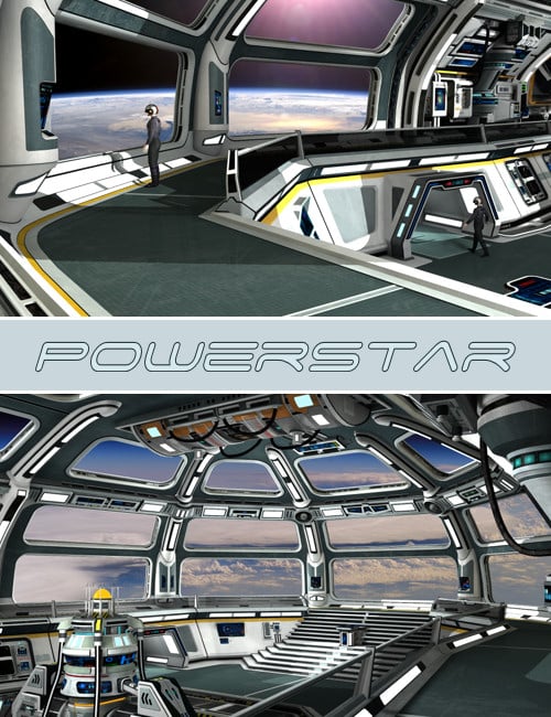 PowerStar PowerStar by: Kibarreto, 3D Models by Daz 3D