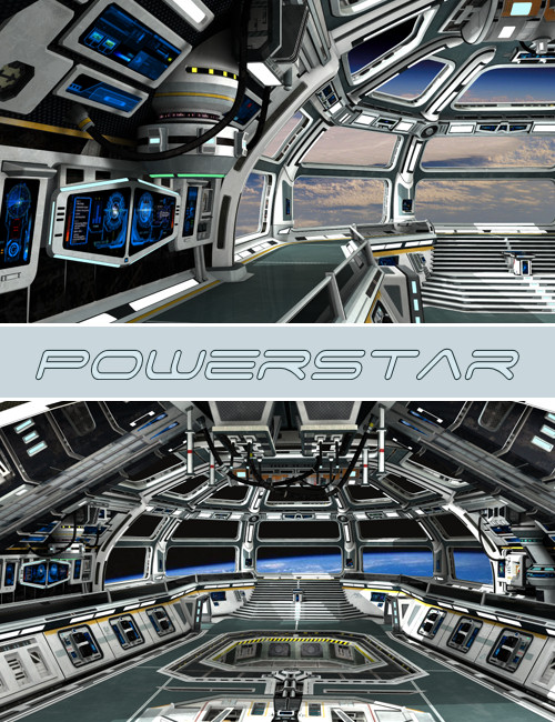 PowerStar by: Kibarreto, 3D Models by Daz 3D