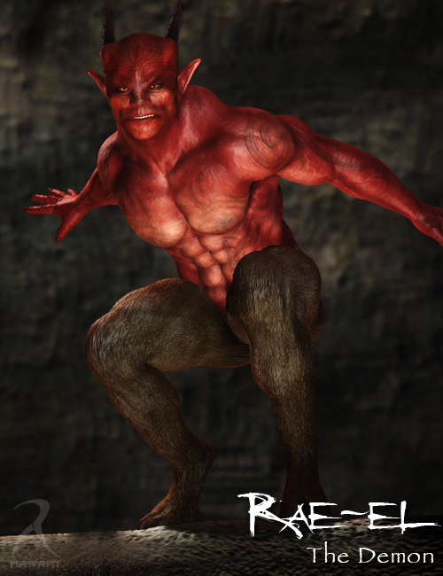 Rae-el - The Demon by: RawArt, 3D Models by Daz 3D