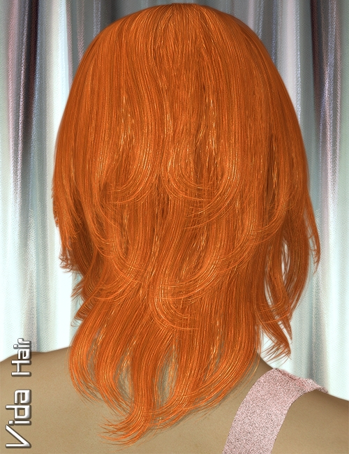 Vida Hair by: 3DreamMairy, 3D Models by Daz 3D