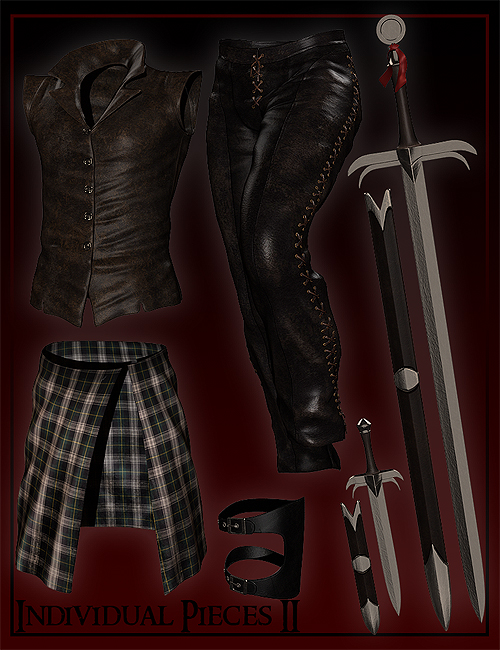 Highlander: Wildenlander for Genesis by: Luthbel, 3D Models by Daz 3D