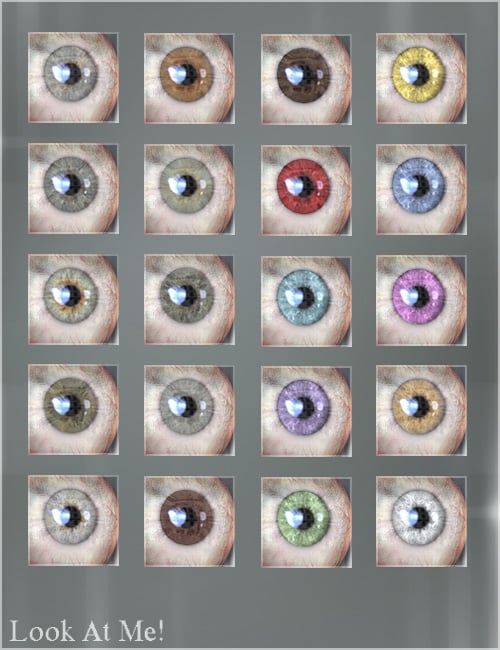 Look At Me Eyes Look At Me Eyes by: Raiya, 3D Models by Daz 3D