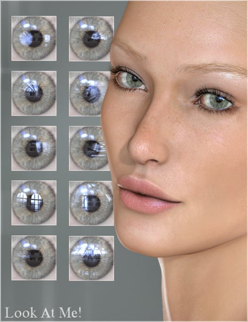 Look At Me Eyes by: Raiya, 3D Models by Daz 3D