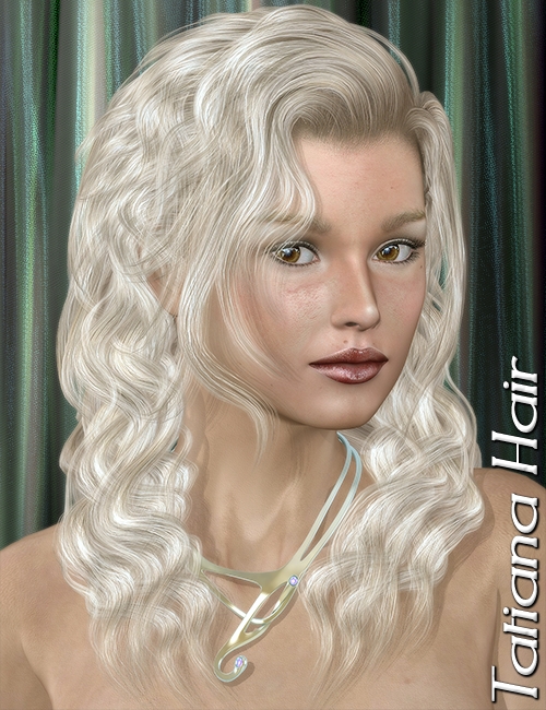 Tatiana Hair by: 3DreamMairy, 3D Models by Daz 3D