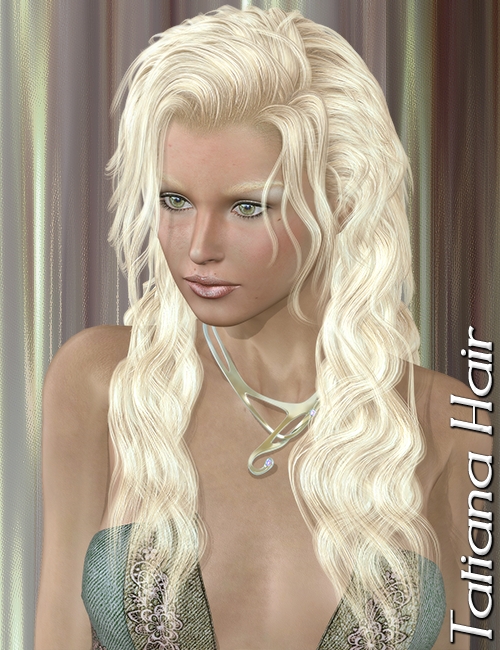 Tatiana Hair Tatiana Hair by: 3DreamMairy, 3D Models by Daz 3D