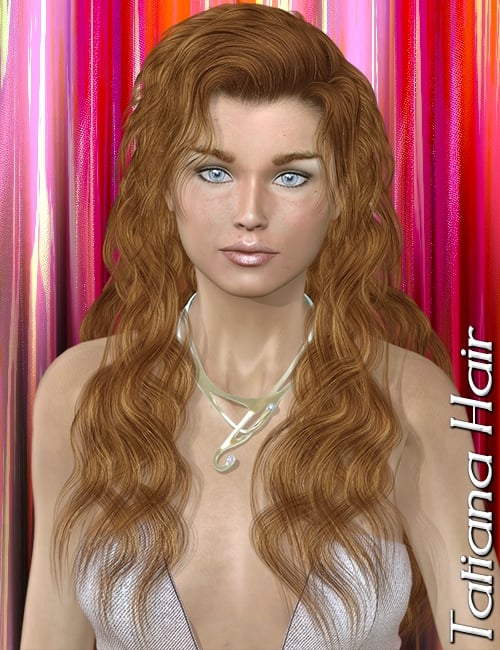 Tatiana Hair Tatiana Hair by: 3DreamMairy, 3D Models by Daz 3D