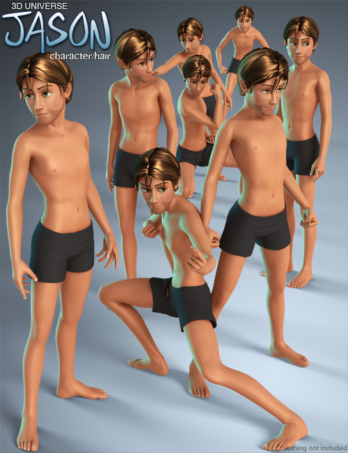 Jason for Genesis (Character) Jason for Genesis (Character) by: 3D Universe, 3D Models by Daz 3D
