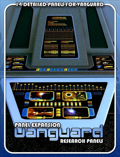 Vanguard PanelExpansion ResearchPanels by: , 3D Models by Daz 3D