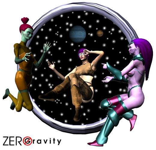 Zero-G Poses for V3 by: Don Albert, 3D Models by Daz 3D