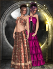 Purple Rain Outfit Purple Rain Outfit by: SWAM, 3D Models by Daz 3D