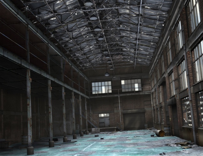 The Old Warehouse by: DzFire, 3D Models by Daz 3D
