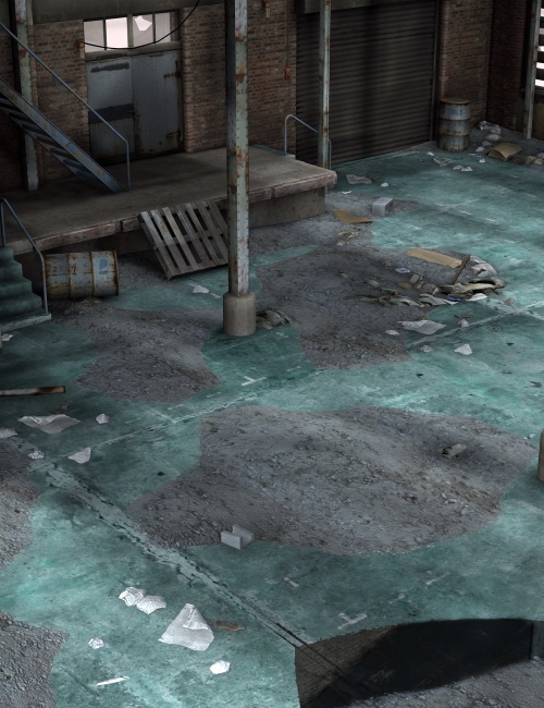 The Old Warehouse The Old Warehouse by: DzFire, 3D Models by Daz 3D