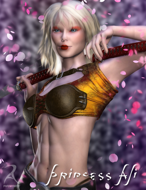Princess Ali by: RawArt, 3D Models by Daz 3D
