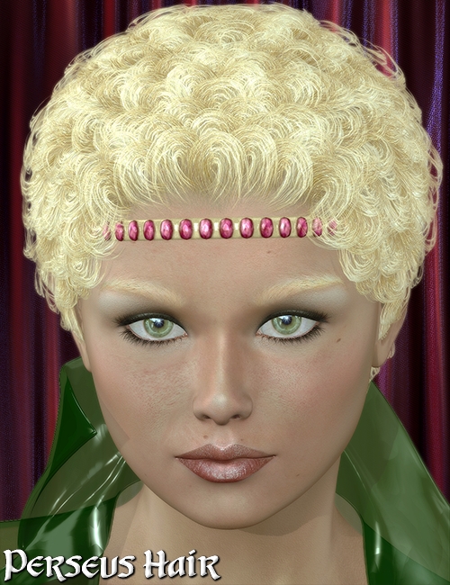 Perseus Hair by: 3DreamMairy, 3D Models by Daz 3D