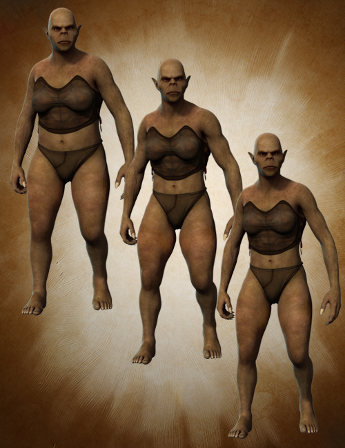 Creatures: Goblin Horde Genesis by: GhostofMacbeth, 3D Models by Daz 3D