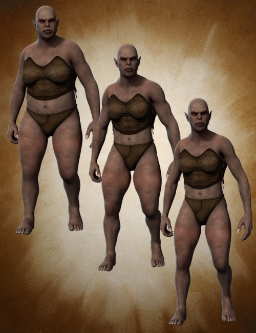 Creatures: Orc Horde Genesis by: GhostofMacbeth, 3D Models by Daz 3D