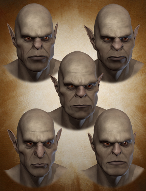 Creatures: Orc Horde M4 by: GhostofMacbeth, 3D Models by Daz 3D