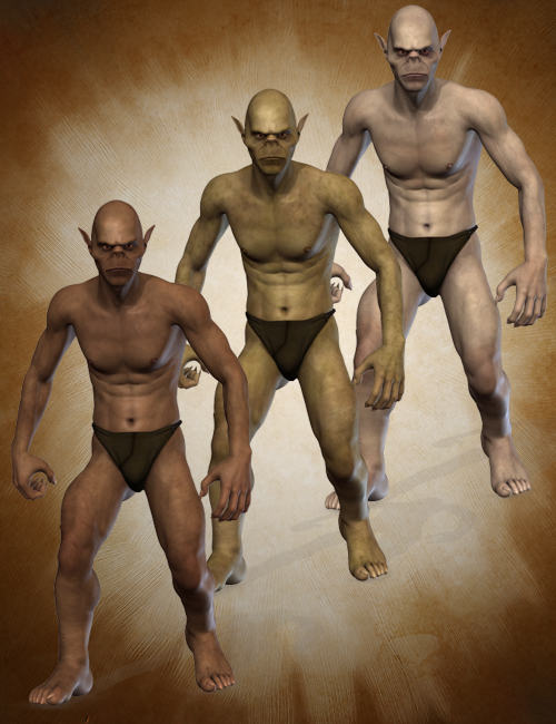 Creatures: Goblin Horde M4 by: GhostofMacbeth, 3D Models by Daz 3D