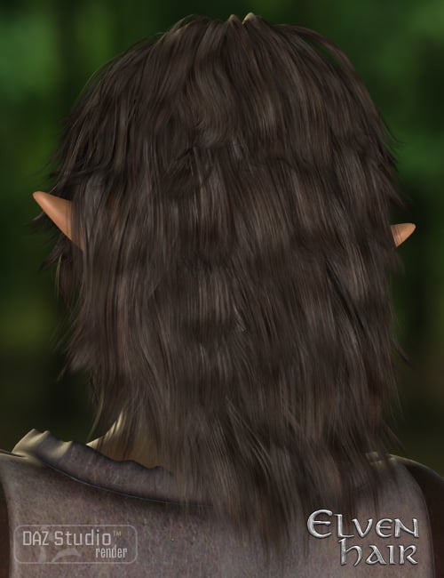 Elven Hair Elven Hair by: goldtassel, 3D Models by Daz 3D