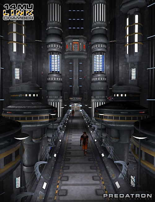 14 MU Link Chamber by: Predatron, 3D Models by Daz 3D