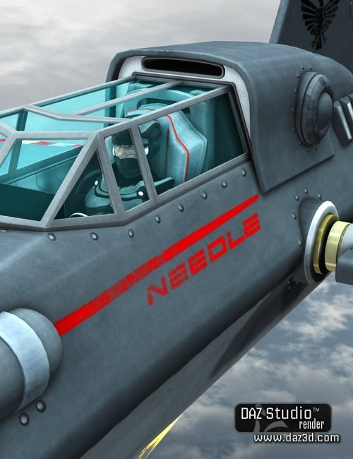 Aircraft Needle by: petipet, 3D Models by Daz 3D