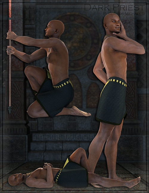 Dark Priest Poses for M5 Dark Priest Poses for M5 by: Renderwelten, 3D Models by Daz 3D