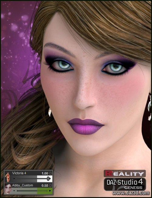 Abby for V4 and Genesis | Daz 3D