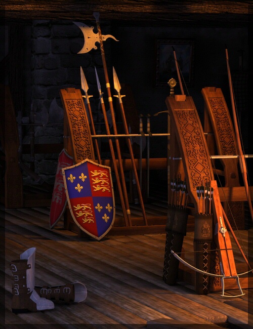 The Armoury by Merlin by: Merlin Studios, 3D Models by Daz 3D