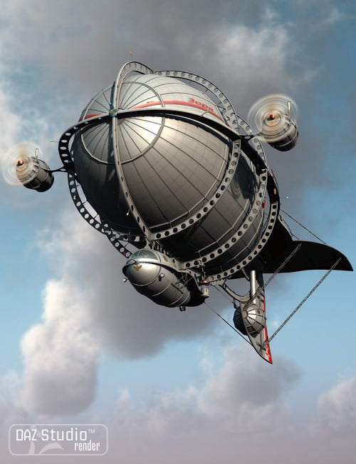 Zeppelin Star by: petipet, 3D Models by Daz 3D