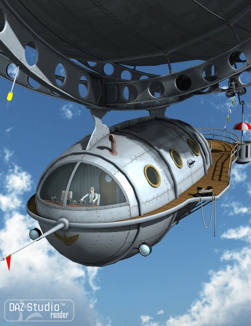 Zeppelin Star Zeppelin Star by: petipet, 3D Models by Daz 3D