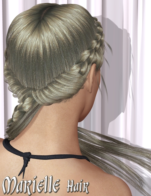 Marielle Hair by: 3DreamMairy, 3D Models by Daz 3D