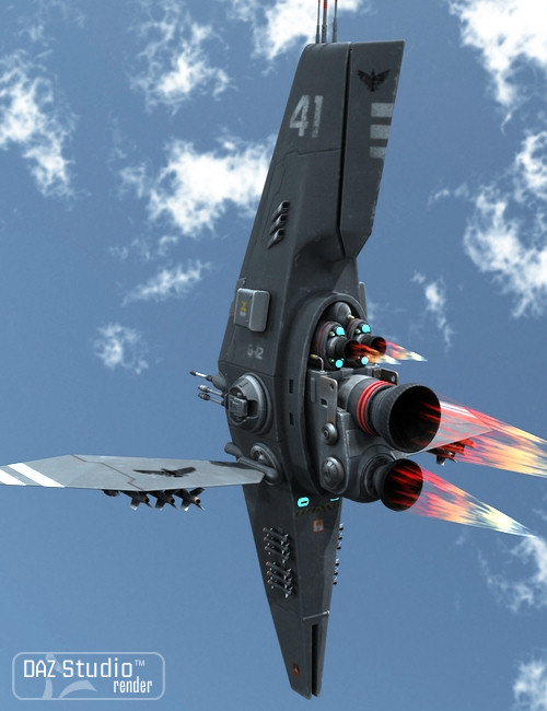 Starship Harpoon by: petipet, 3D Models by Daz 3D