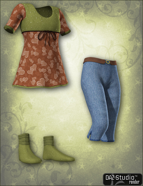 Genesis Casual Fun Genesis Casual Fun by: , 3D Models by Daz 3D