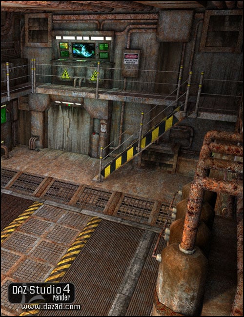 The Loading Dock by: ARTCollab, 3D Models by Daz 3D
