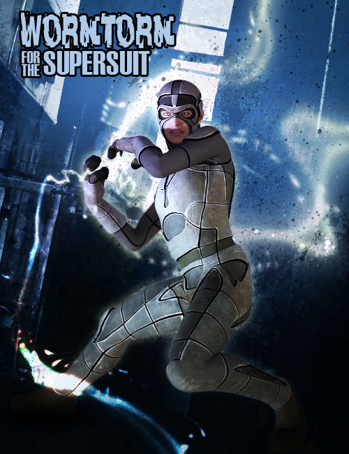 WORN-TORN for the Genesis Supersuit by: The AntFarm, 3D Models by Daz 3D