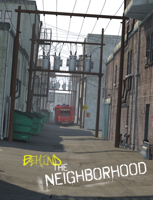 Behind the Neighborhood by: DzFire, 3D Models by Daz 3D