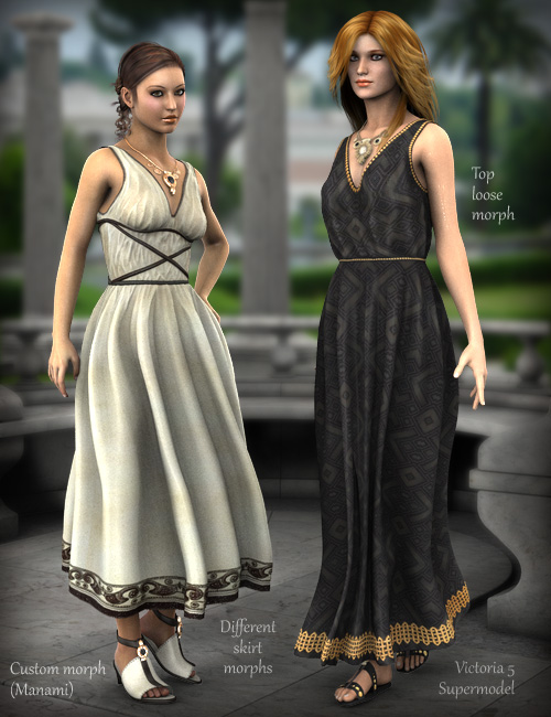 Iolanthe Dress Iolanthe Dress by: esha, 3D Models by Daz 3D