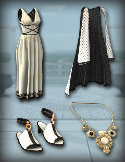 Iolanthe Dress by: esha, 3D Models by Daz 3D