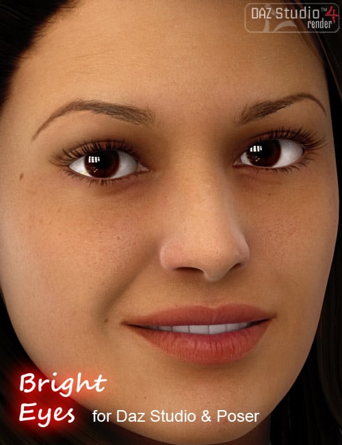 Bright Eyes for DAZ Studio & Poser by: PhilW, 3D Models by Daz 3D