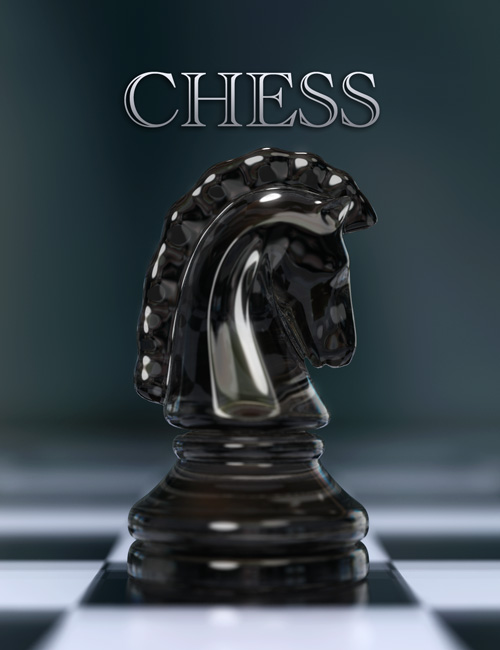 Chess Set by: Age of Armour, 3D Models by Daz 3D