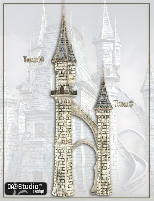 Fantasy Castle 2011 - Castle Keep 2 Fantasy Castle 2011 - Castle Keep 2 by: LaurieS, 3D Models by Daz 3D